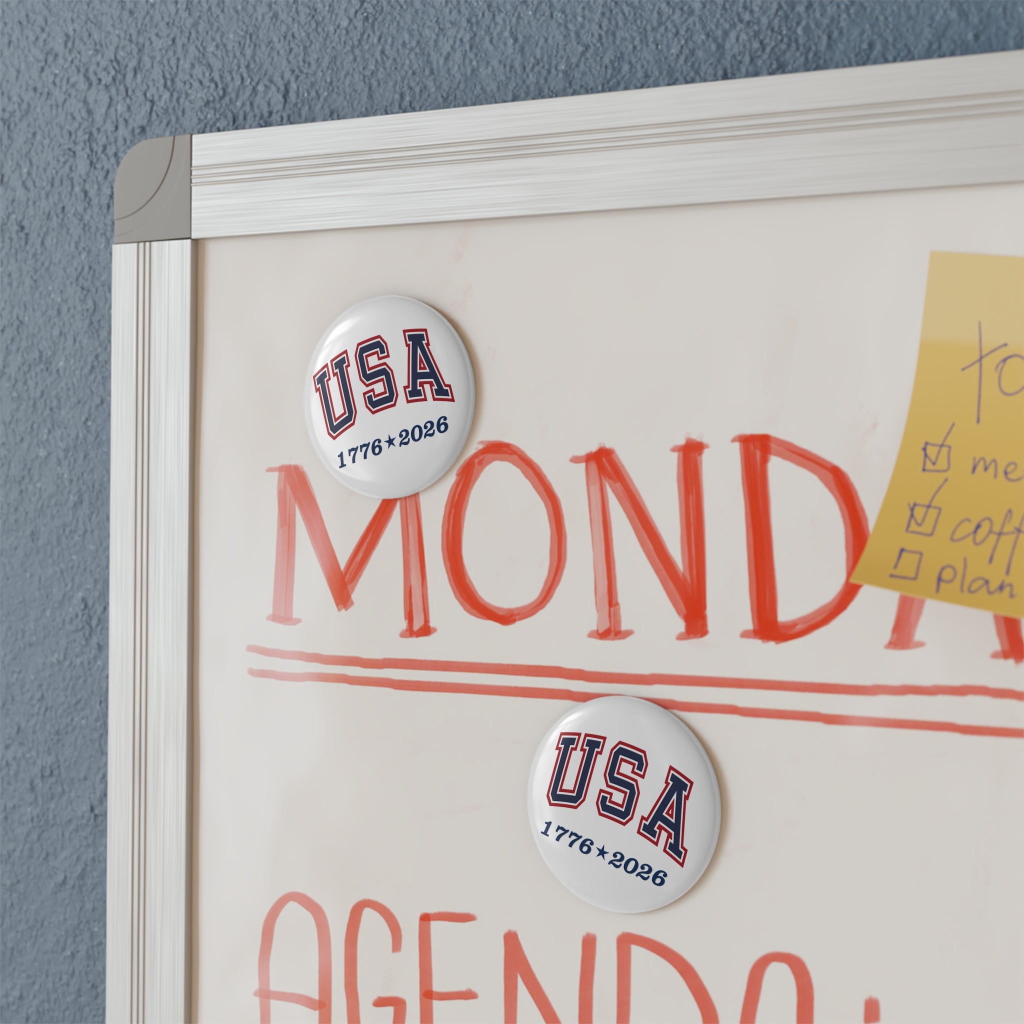 USA Button Magnet